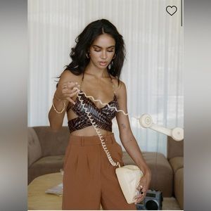 Princess Polly DANCE TILL DAWN TOP TIGER- 4